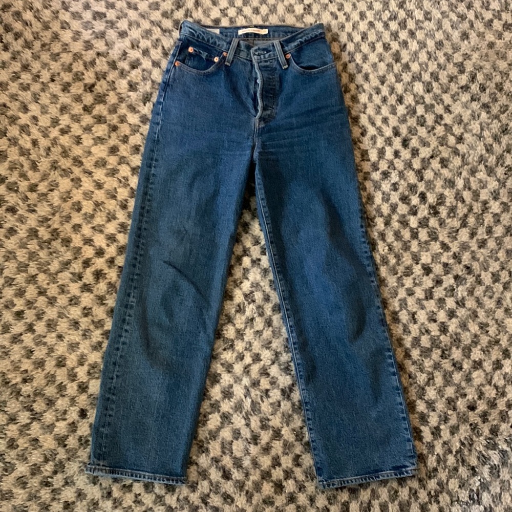 Levi’s ribcage straight jeans